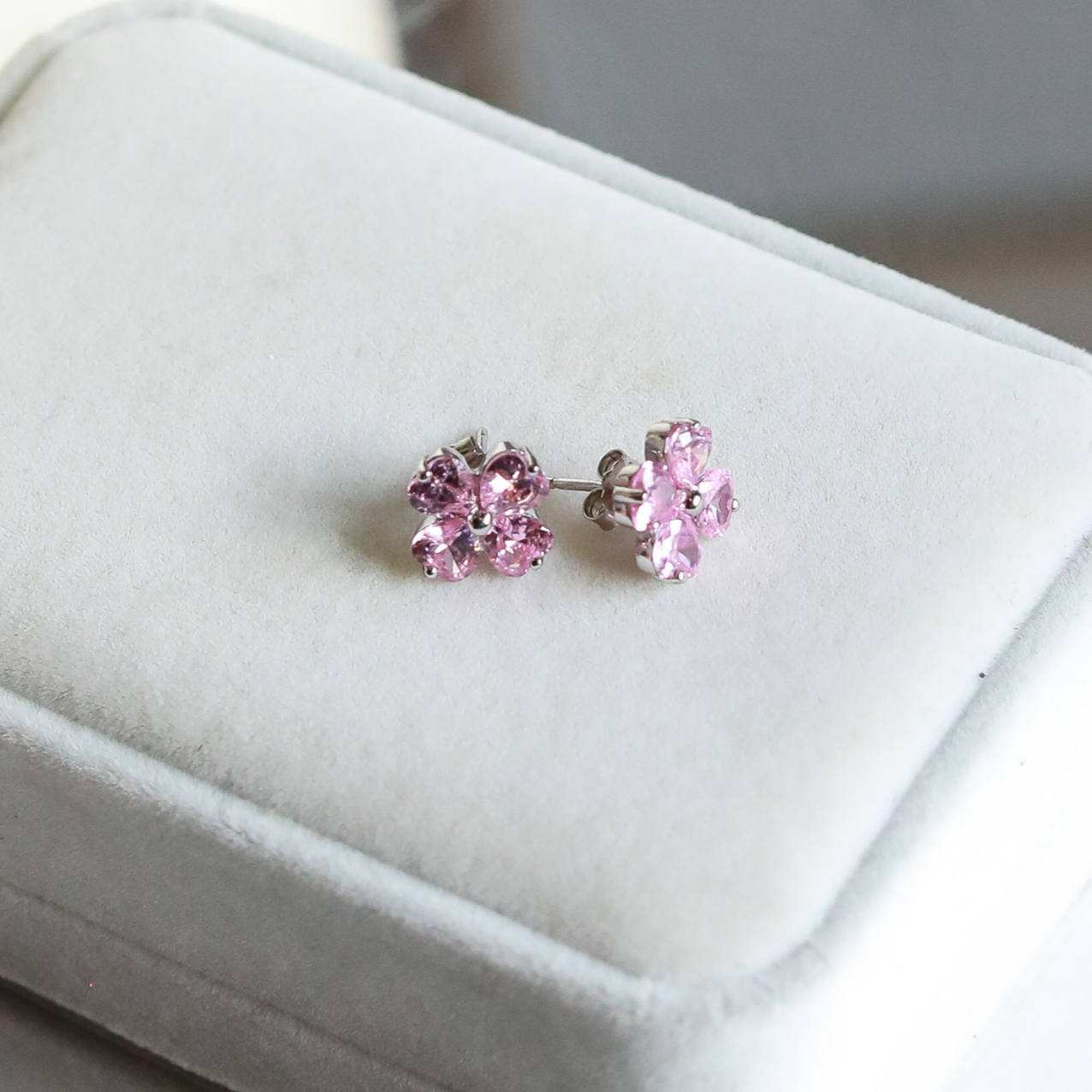 Pendiente Cuatro Hojas