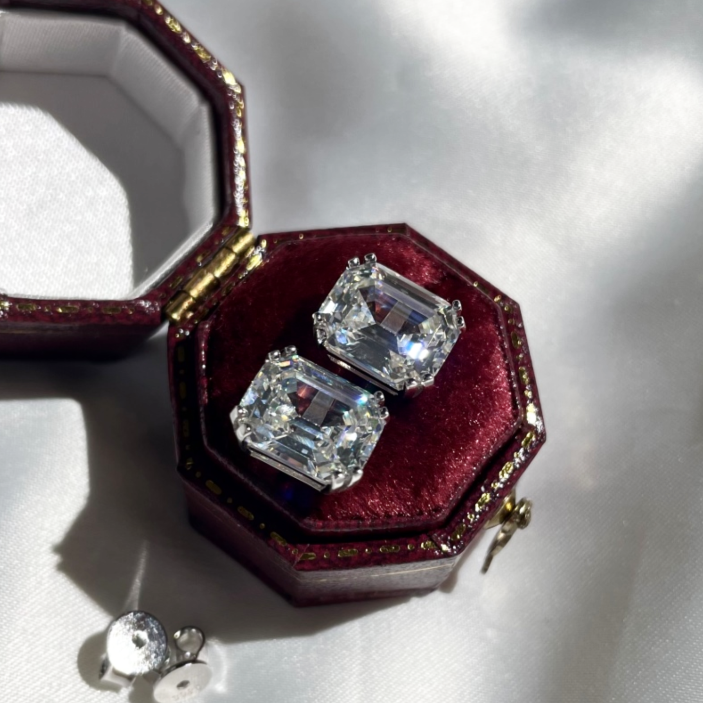 Pendiente Sahar en Plateado y Dorado