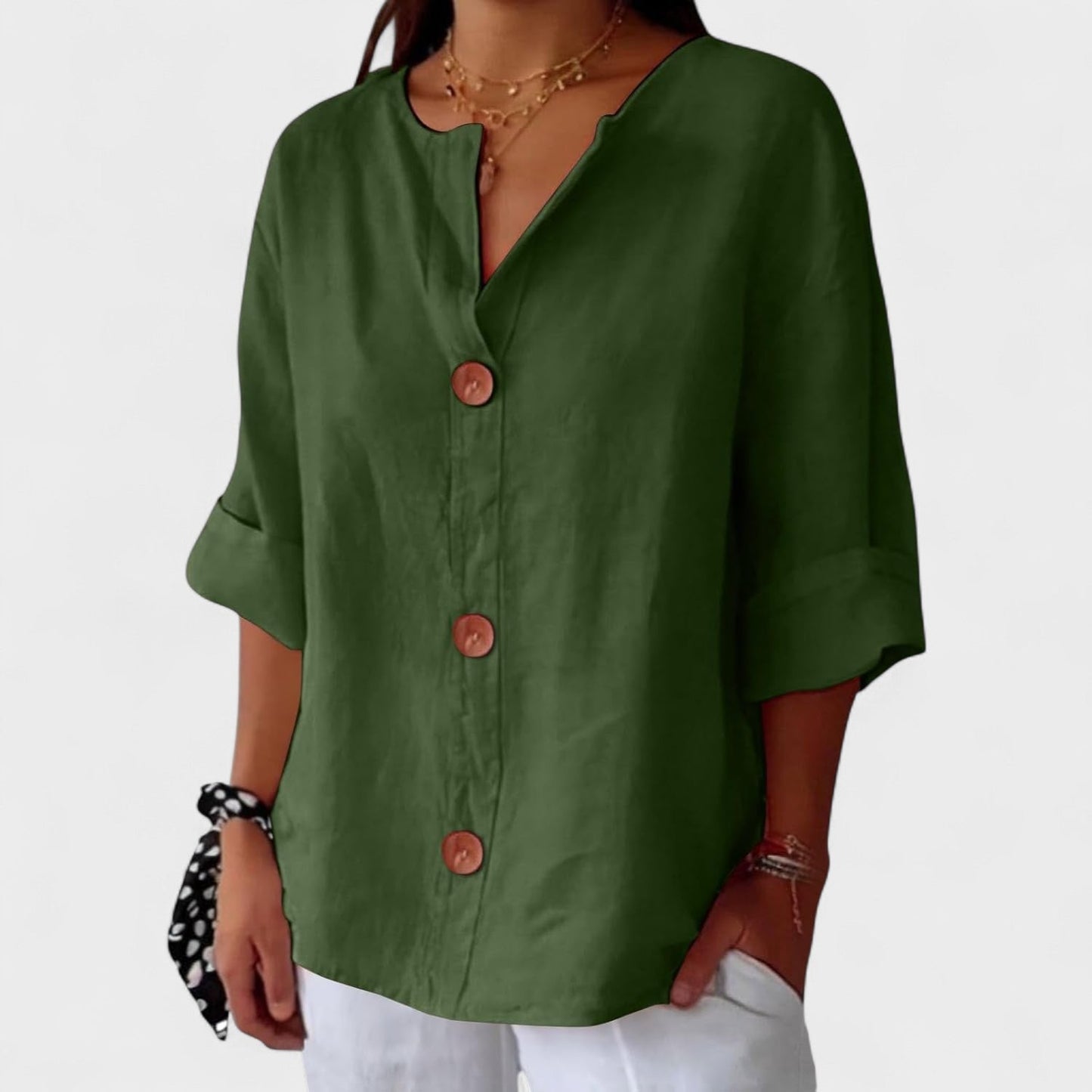 Wormen | Casual linen blouse