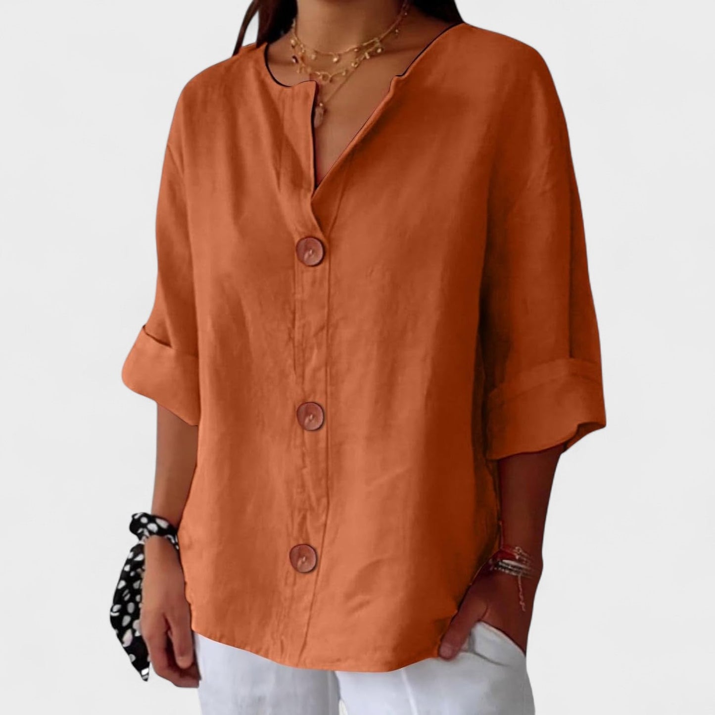 Wormen | Casual linen blouse