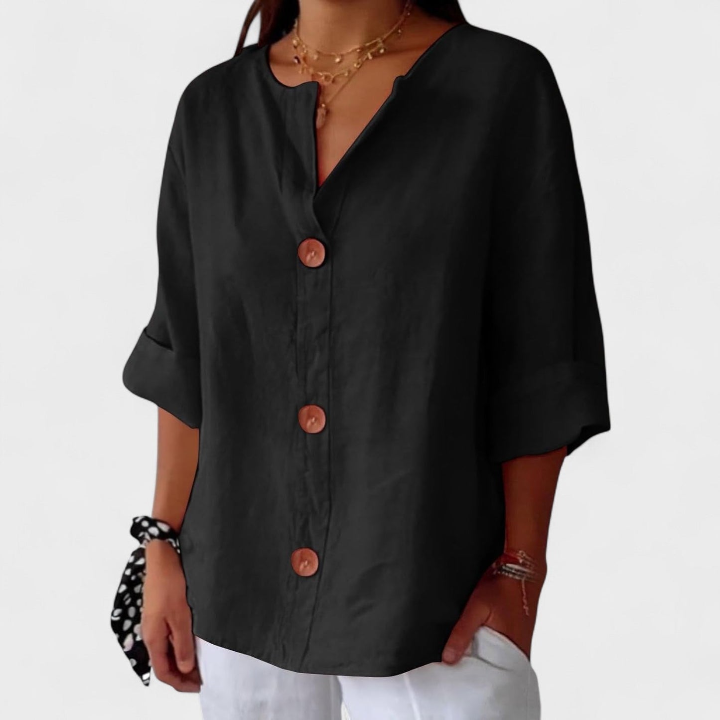 Wormen | Casual linen blouse