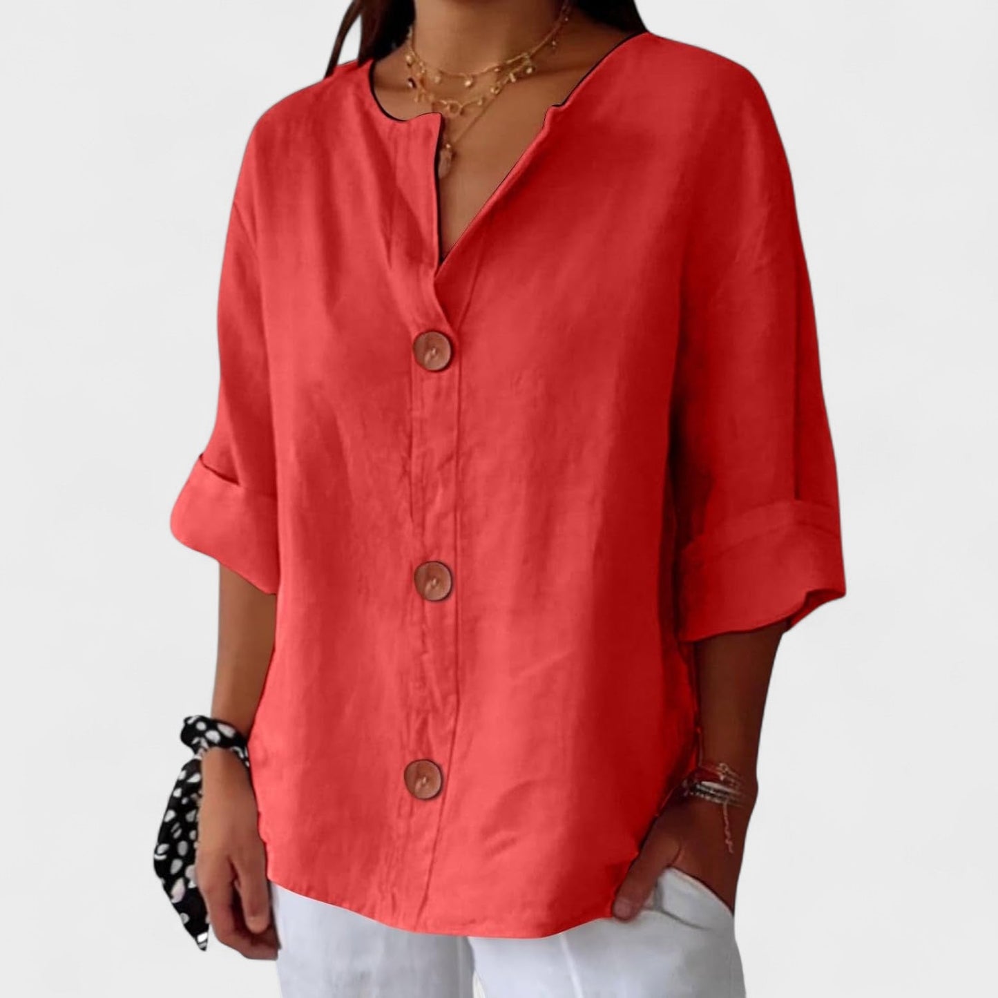 Wormen | Casual linen blouse
