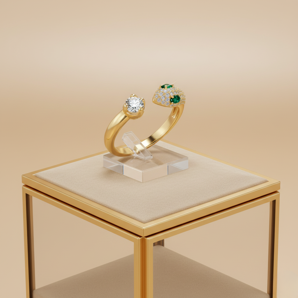 Anillo Serpiente de Brillos