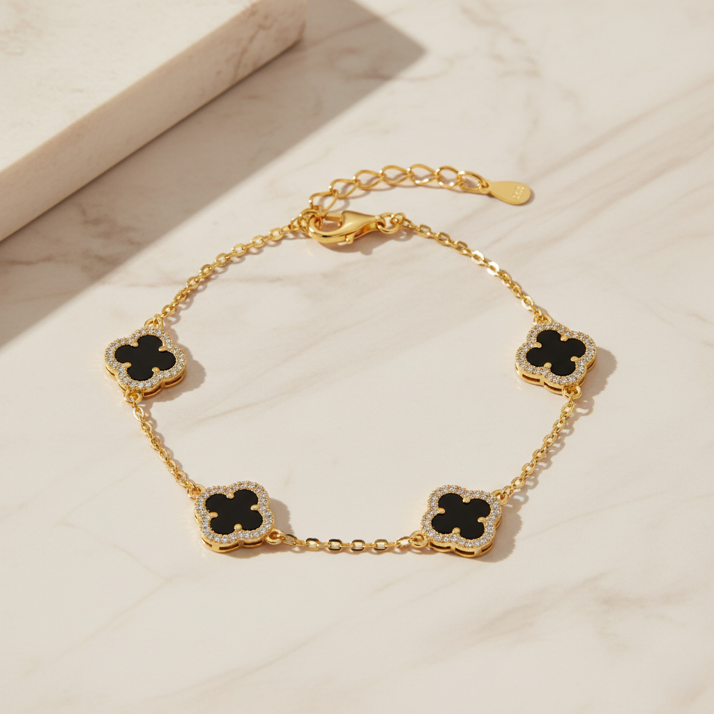 Pulsera Trébol de Cuatro Hojas