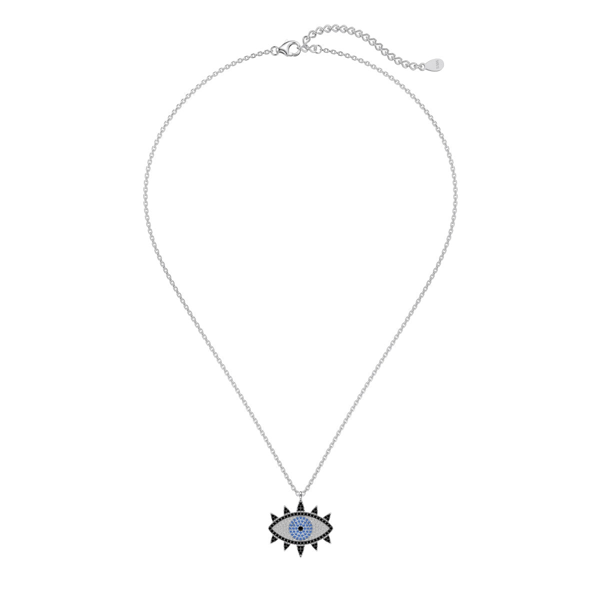 Collar Ojo Protector con Brillos