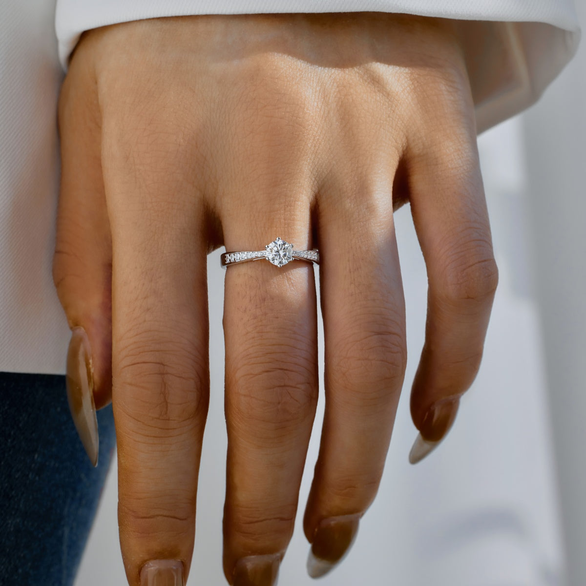 Anillo Acuerdo de Amor en Plateado