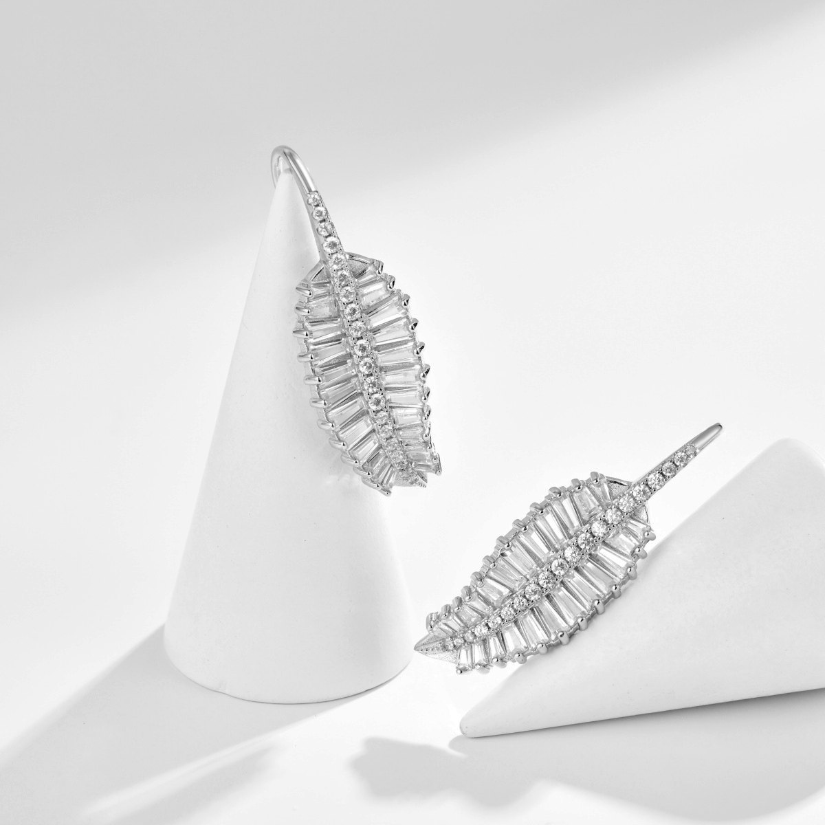 Pendientes Hoja Luminosa