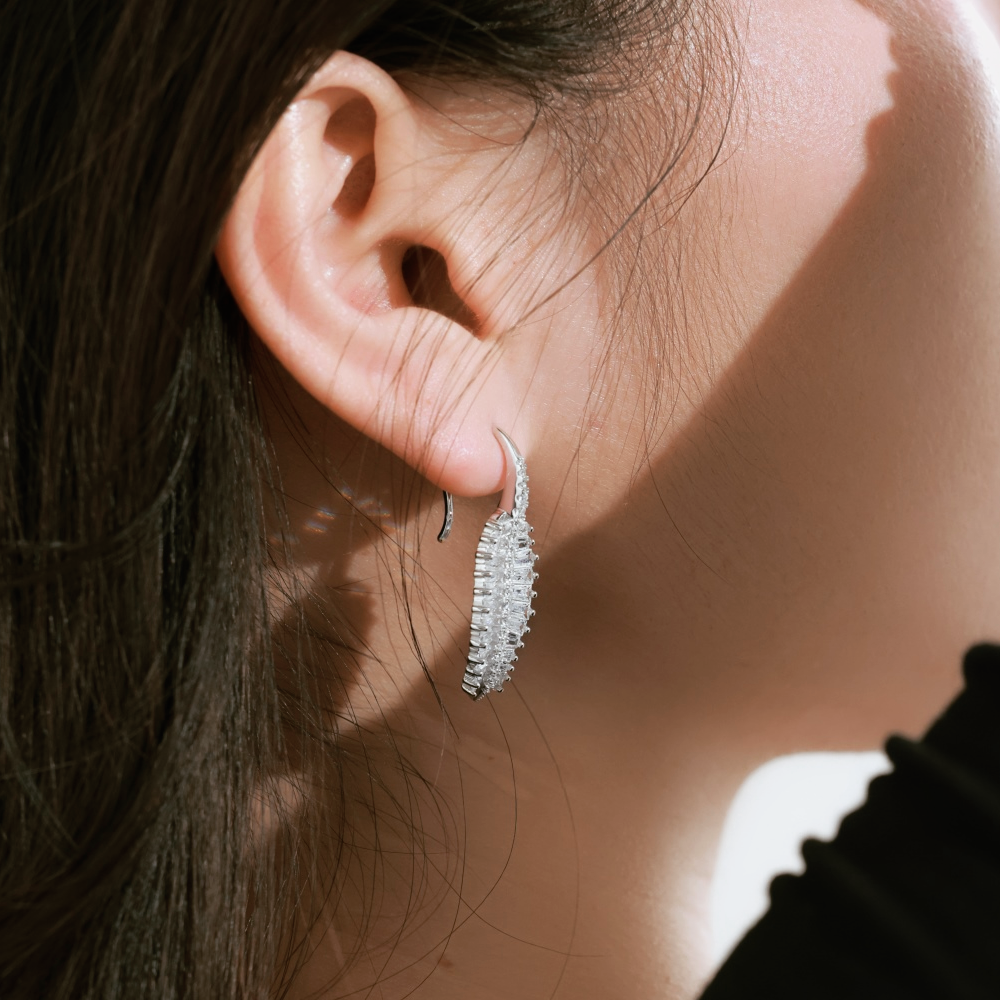 Pendientes Hoja Luminosa