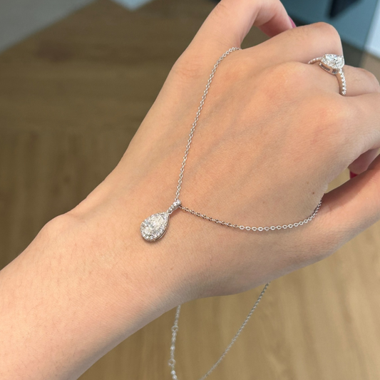 Collar Gota de Cristal