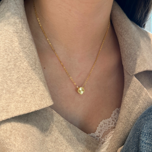 Collar Trébol Dorado