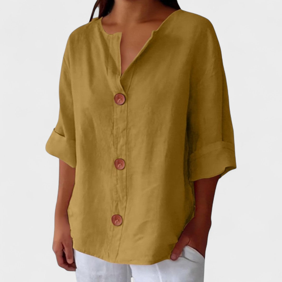 Wormen | Casual linen blouse